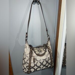 COA! Coach Op Art Alexandra Shoulder Bag